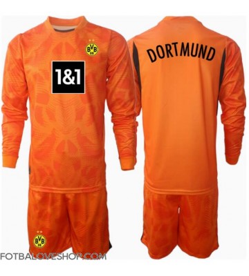 Borussia Dortmund Brankářské Dětské Alternativní Dres 2024-25 Dlouhý Rukáv (+ trenýrky)